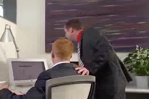 Trevor Knight bangs Office Redhead