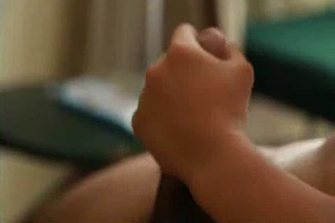 pretty Chinese lad stroking