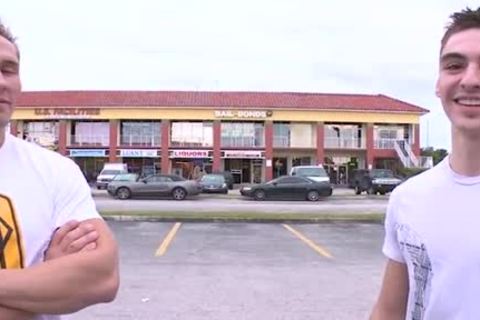 schlong lovers dril On Top Of A Warehouse