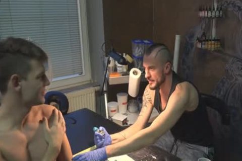 filthy Sex For cash In A Tattoo Studio