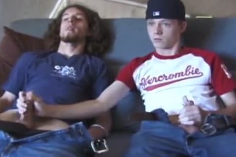 Adam And EJ sucking dude pecker