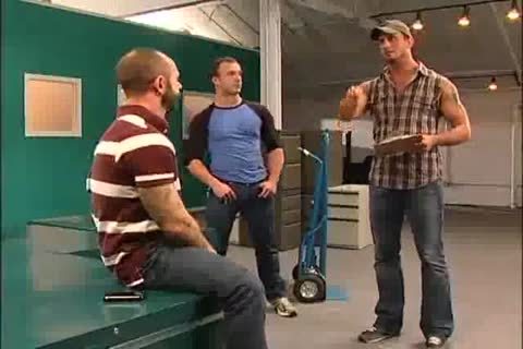 Three Muscled,males pound