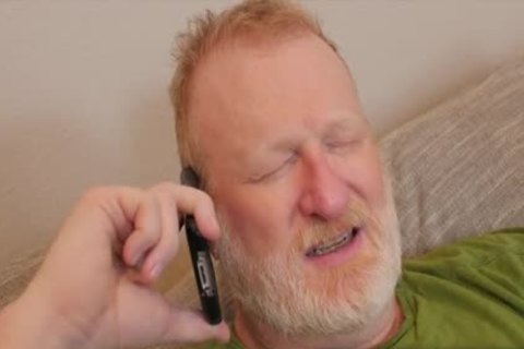 Ginger Daddy nails shaggy lad