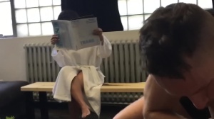 men In Public 17 - Risky Massage - Uncut cock nail