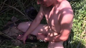 Super juicy Czech lad with taut little arse