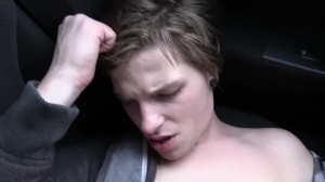 Super nasty 18 years older Czech sucks in a taxi