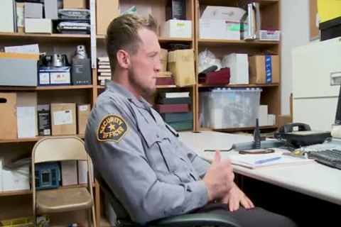 handsome lad banged By A Pervy Loss Prevention Officer