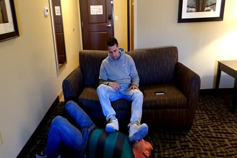 Straight Alpha master Doormat Foot bondman Verbal Humiliation