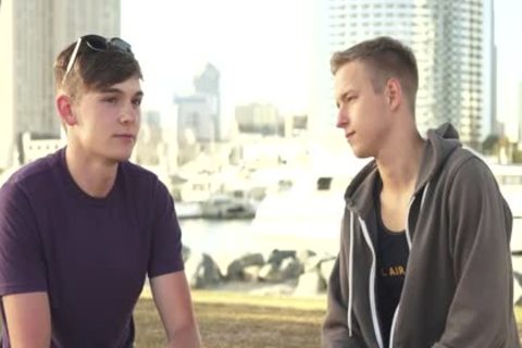 Our Very Own blonde Teenage teen toy - Finn & Noah