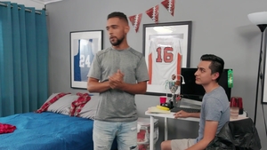 Dick Dorm - Chris Manning plowed by Ricky Daniels