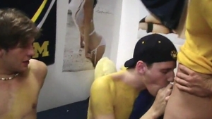 College men Messing Around