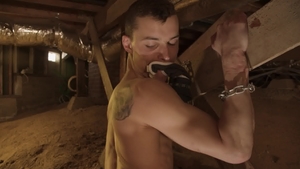 Next Door Raw: Tattooed Hoss Kado rimming scene