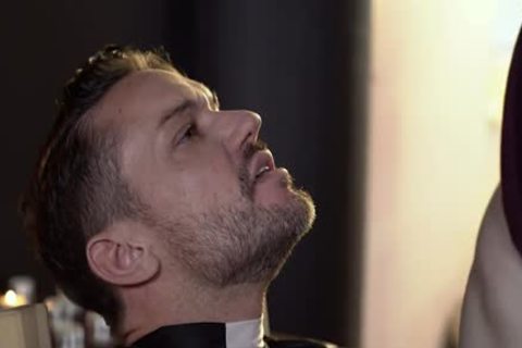 Catholic teen Edward Terrant Misbehaves And Priest Gives Him A Lesson