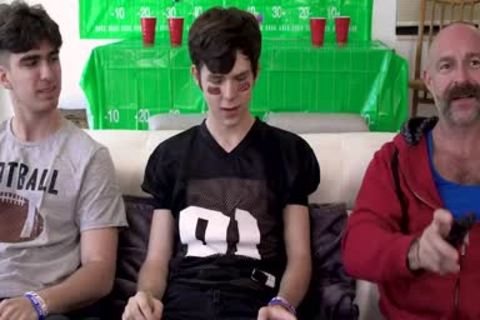 delicious legal age teenagers Daniel Dean And Dakota Lovell plow whilst dad Is Watching