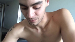 LatinLeche.com - Hairy Cano bareback sucking uncut cock