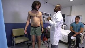 DoctorTapes: Doctor Dante Drackis nailed by Aaron Trainer