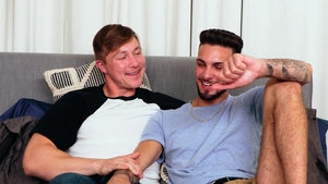 Stagcollective - Muscled Maksim Johnson tongue kissing