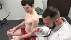 DoctorTapes: Sex scene next to muscled doctor Johnny B