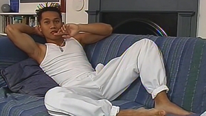 GayAsianNetwork: Delicious hunk laughing during interview