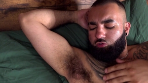PitsAndPubes - Hairy cuban Zaddy really enjoys rough sex
