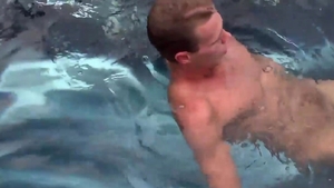 AndysAussieBoys: Blond hair Carey demonstrates huge balls