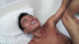 Doctor Twink: Gay Jacob riding dildo