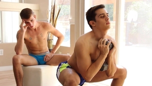 GayRoom - Ryan Tyler workout sex scene