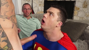 ManUpFilms - Athletic Collin Simpson goes for hard slamming