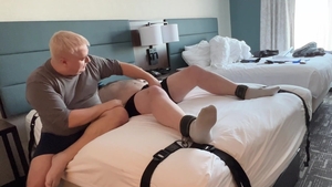 TicklishChubs.com - Horny bear enjoys hard slamming