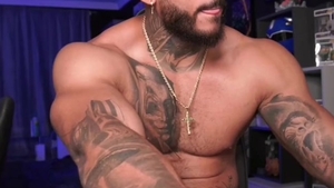 Pornstar masturbating scene