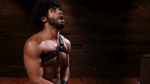 Very kinky latino hunk rimming scene