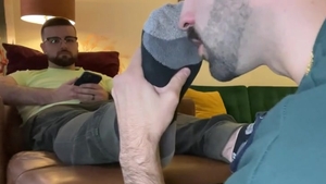 gigantic Brother Feet Worshiped