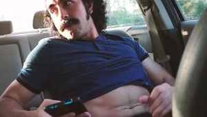 not quite CAUGHT jerking off In The PARKING Lot ON My LUNCH BREAK whilst SEXTING A FAN In My CAR