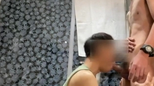 ENGSSUB Chinese-stylish-go-homosexual-for-pay And Cumed three Times