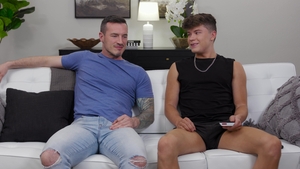 Jerk Buddies: Caucasian Studs Explore Rimming