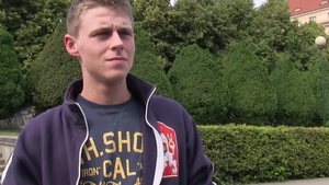 Czech Hunter: A Footjob in Prague