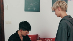 Young Twinks Alex and Liam in a Steamy Bareback Encounter