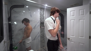 Elder Finchh Can't Resist Sniffing Boxers