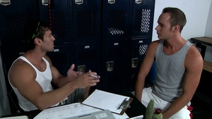 Men: Muscular Man Takes Latin Teen to New Heights