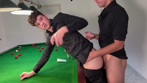 Two hung guys go bareback and get it deep inside